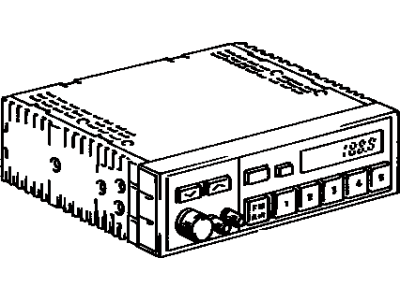 Toyota 86120-32130 Receiver Assembly, Radio