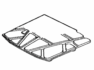 Toyota 53341-32030 Insulator, Hood