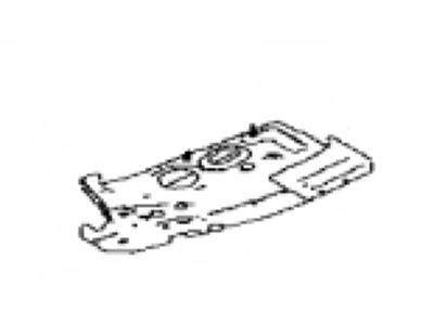 Toyota 58305-0E050 Panel Sub-Assy,  Rear Floor Side,  RH