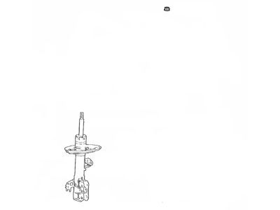 Toyota 48510-8Z330 Absorber Assy,  Shock,  Front RH