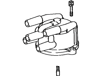 Toyota 19101-74030 Cap Sub-Assy,  Distributor