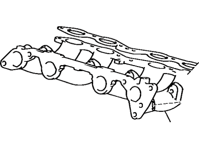 Toyota 17101-74070 Manifold, Intake