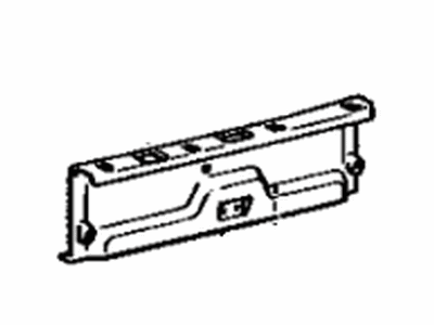 Toyota 64716-32020-03 Cover, Deck Trim, Rear Toyota 64716-32020-03 Cover, Deck Trim, Rear