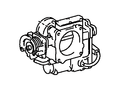 Toyota 22030-50141 Body Assy,  Throttle W/Throttle Position Sensor