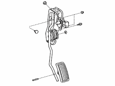 Toyota 78010-34010 Pedal Assembly, Accelerator