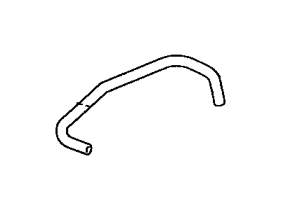 Toyota 16261-AD010 Hose,  Water By-Pass