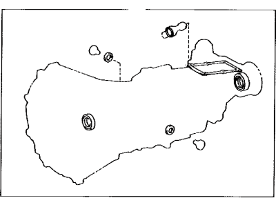 Toyota 04331-34050 Gasket Kit, Manual Transmission Overhaul, Passenger Side