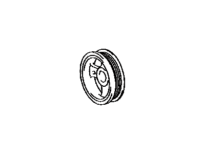 Toyota 13470-31013 Pulley,  Crankshaft