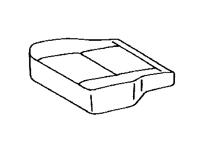 Toyota 71072-0C300-B1 Cover,  Front Seat Cushion,  LH(For Separate Type)