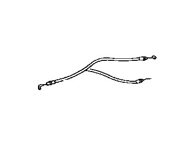 Toyota 69710-42010 Cable Assembly, Front Door