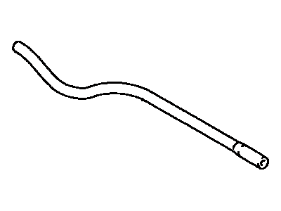 Toyota 17342-50190 Hose,  NO.2(For Idle-Up)