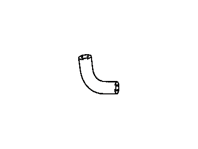 Toyota 16282-50070 Hose,  Water By-Pass,  NO.5