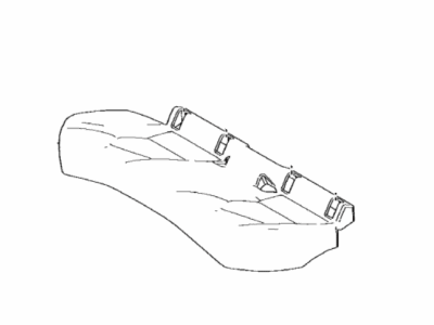 Toyota 71075-06J33-D5 Cover,  Rear Seat Cushion (For Bench Type)