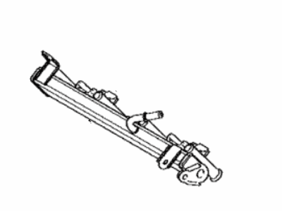 Toyota 23814-25021 Pipe Sub-Assy,  Fuel Delivery