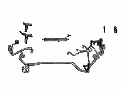 Toyota 82111-07F81 Wire,  Engine Room Main