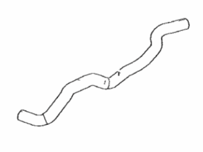 Toyota 87245-06E00 Hose,  Heater Water,  Inlet A