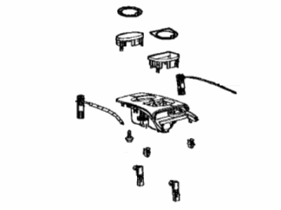 Toyota 58831-07060-C0 Garnish,  Console Upper Panel,  Front