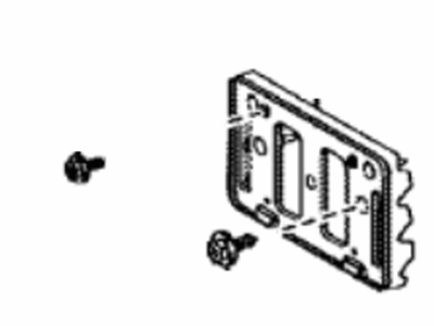 Toyota 75101-07090 Bracket Sub-Assy,  Front License Plate