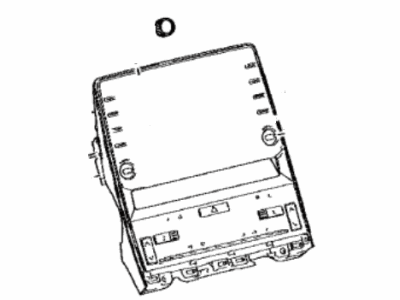 Toyota 86140-07191 Receiver Assembly, Radio & Display