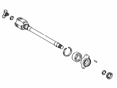 Toyota 43403-07010 Joint Set,  Front Axle Inboard,  RH