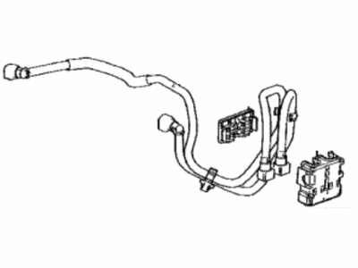 Toyota 23801-0P083 Hose,  Fuel,  NO.1