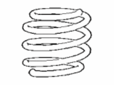 Toyota 48131-07220 Spring,  Front Coil,  RH