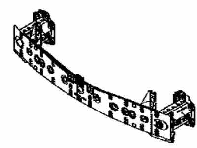 Toyota 52131-WB004 Reinforcement,  Front Bumper
