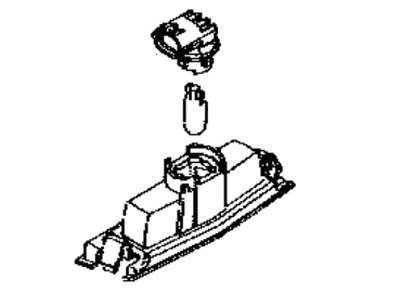 Toyota 81270-WB003 Lamp Assembly, License P