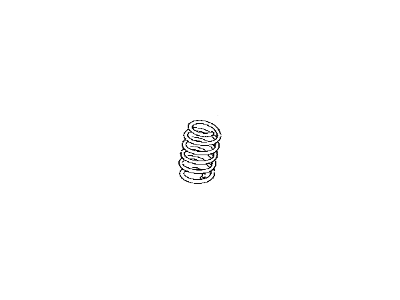 Toyota 48231-WB004 Spring, Coil, Rr