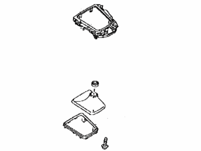 Toyota 58843-WB008 Bezel,  Shifting Hole