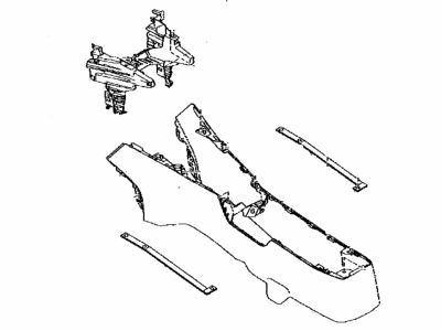 Toyota 58910-WB002 Box Assy,  Console