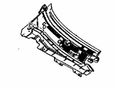 Toyota 55783-WB002 Louver Sub-Assy,  Cowl Top Ventilator