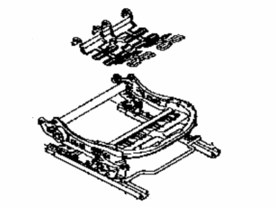 Toyota 71610-WB001 Spring Assy,  Front Seat Cushion,  RH(For Separate Type)