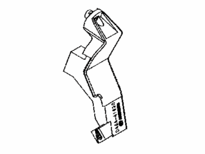 Toyota 55454-WB001 Pad,  Instrument Panel Safety