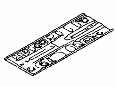 Toyota 58112-WB002 Retainer,  Seat Rail,  Rear