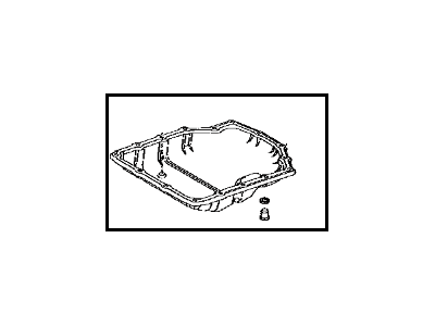 Toyota 35106-WB001 Pan Sub-Assy,  Automatic Transaxle Oil