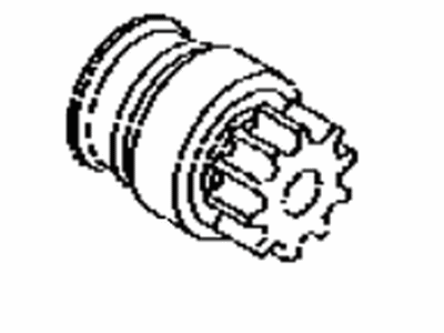 Toyota 28011-WB001 Clutch Sub-Assy,  Starter