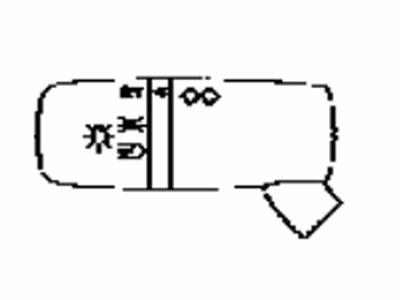 Toyota 84140-WB004 Switch Assembly, Headlamp Dimmer