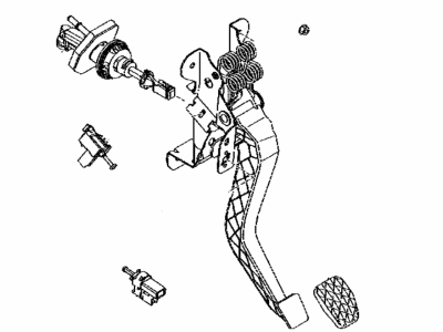 Toyota 31380-WB002 Support Assy,  Pedal