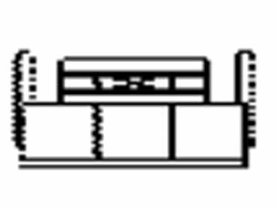 Toyota 90118-WB711 Connector,  Wiring Harness