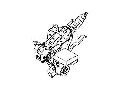 Toyota 45250-WB010 Column Assy,  Steering