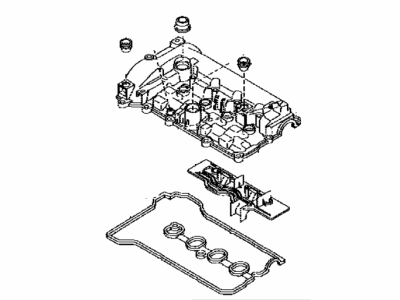 Toyota 11201-WB001 Cover Sub-Assy,  Cylinder Head