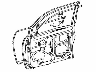 Toyota 67002-AE020 Panel Sub-Assy, Front Door, LH