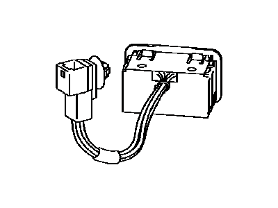 Toyota 86191-45010-B0 Terminal, Video(Video Adapter)