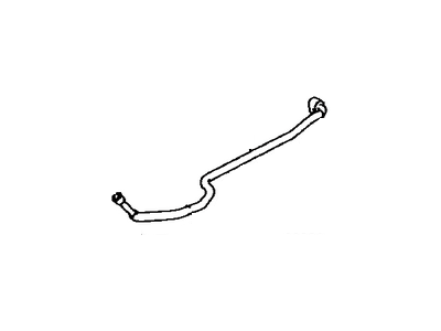 Toyota 88717-08360 Pipe,  Cooler Refrigerant Suction,  A