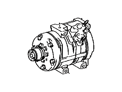 Toyota 88320-08050 Compressor Assy,  Cooler