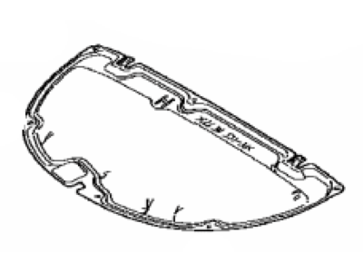 Toyota 53341-47050 Insulator,  Hood