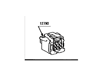 Toyota 90980-12790 Housing, Connector F