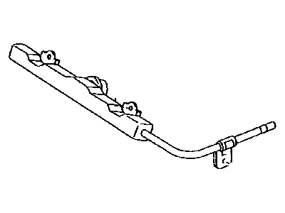 Toyota 23807-22030 Pipe Sub-Assy,  Fuel Delivery