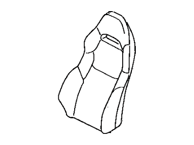 Toyota 71073-2H250-C1 Cover,  Front Seat Back,  LH(For Separate Type)